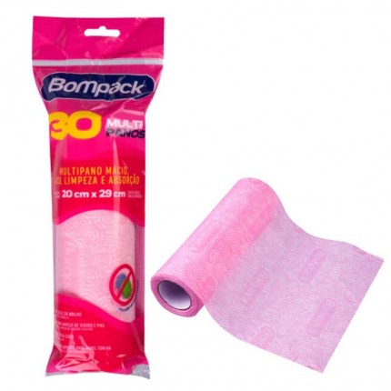 PANO MULTIUSO BOMPACK 20X29 RS ROL.30PC