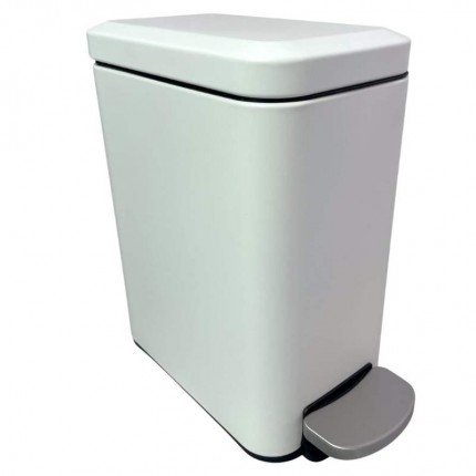 LIXEIRA GLOBAL PEDAL SLIM 06L(BRANCO)117