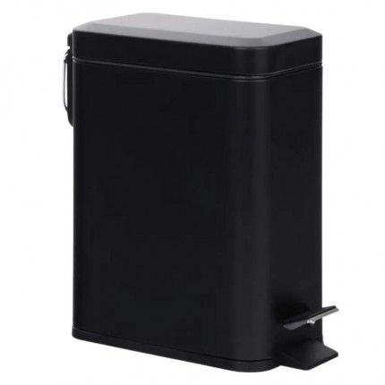 LIXEIRA GLOBAL PEDAL SLIM 06L(PRETO)116