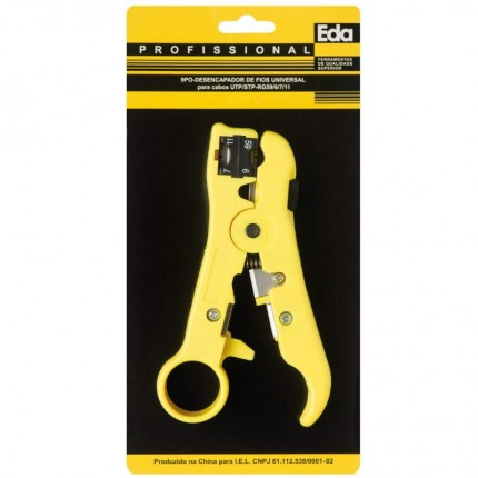 ALICATE DESCASCA FIO (COAX/UNIV)EDA 9PO