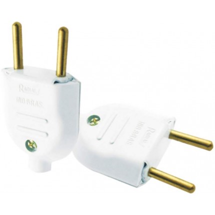 PINO MACHO RADIAL 2P 10A BR 1501136