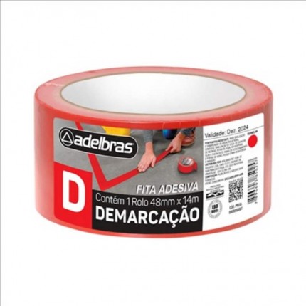FITA DEMARCACAO ADELBRAS VM 48MMX14M