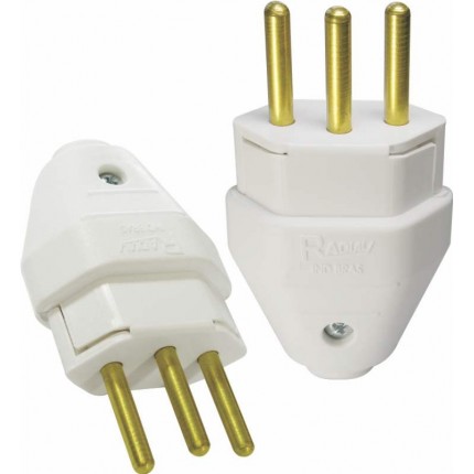 PINO MACHO RADIAL 3P 10A BR 1501140
