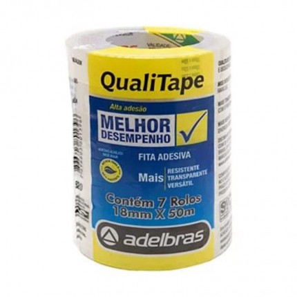 FITA EMBALAG.ADELBRAS 18X50M TR C/07