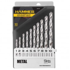 45252 - JOGO BROCA AR.10PCS HAMMER(MM)KB10P ESTO