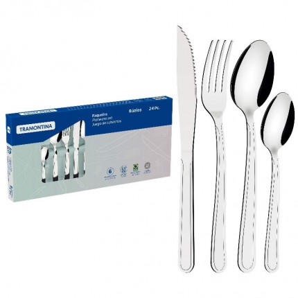 FAQUEIRO TRAM.24PC INOX 23799/071 BUZIOS
