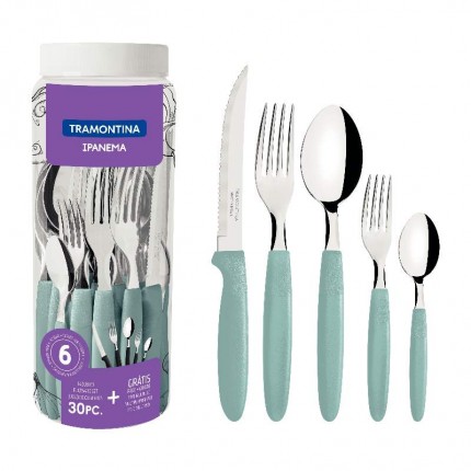 FAQUEIRO TRAM.30PC 398/288 TURQ(POTE)IPA