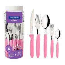 45658 - FAQUEIRO TRAM.30PC 398/488 ROSA(POTE)IPA