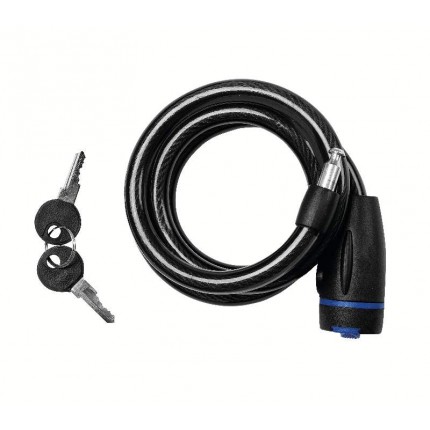 CADEADO P/BIKE TRAM.C/CH.1,2M 43789/001