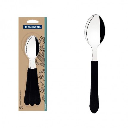 COLHER TRAMONTINA PT C/03 MESA 183/300