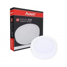 46427 - PAINEL LED AVANT(ALUM)18W SOB.RD.BR 6500