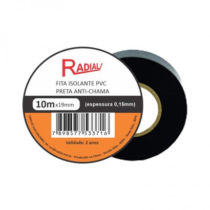 FITA ISOLANTE RADIAL 10M C/10 PT
