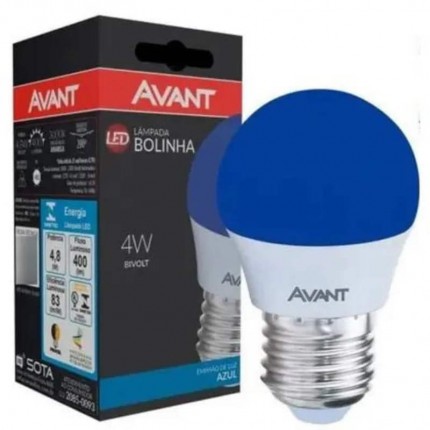 LAMPADA BOLINHA LED AVANT 4W AZ
