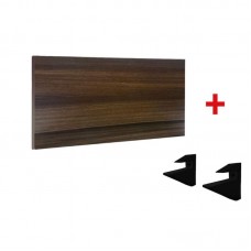 48170 - PRATELEIRA MDP BRASF.C/KIT 60X25CM CHOCO