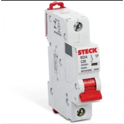 DISJUNTOR STECK DIN  UNIP.020A SD6120 C