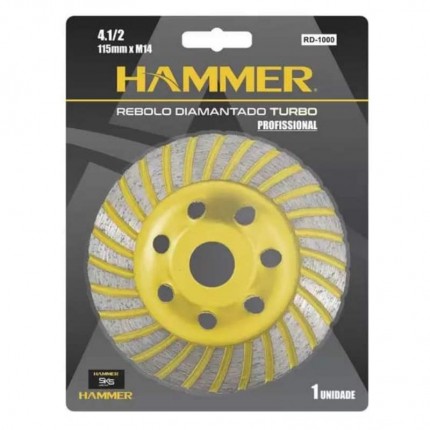 REBOLO DIAMANT.41/2 HAM.TURB.PRO RD1000