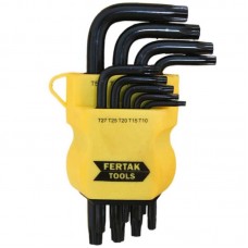 48425 - JOGO CHAVE ALLEN FERTAK 9PC CR.V2410 CUR