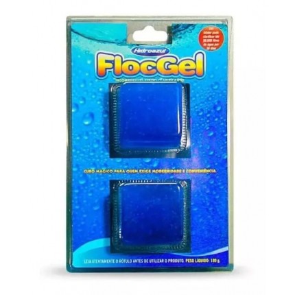 FLOC GEL CLARIF.C/02CUBOS HIDROAZ(180G)