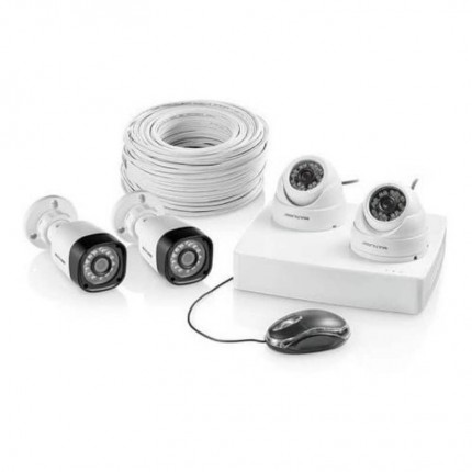 KIT DE SEGUR.MULTI.AHD 4CAM/DVR/CB SE118