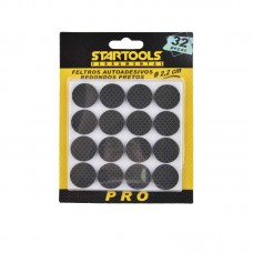 48948 - FELTRO ADESIVO STARTOOL.RD.2,2CM C/32 PT