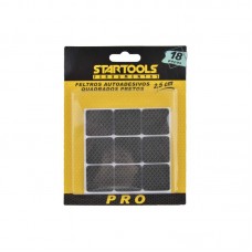 48950 - FELTRO ADESIVO STARTOOL.QD.2,5CM C/18 PT