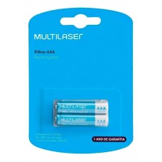 49023 - PILHA RECAR.MULTILAS.AAA C/02 CB051(PALI