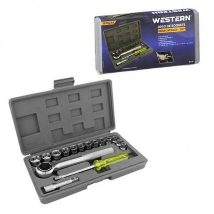 KIT SOQU.16PC C/CATR.1/4 WESTERN W-57
