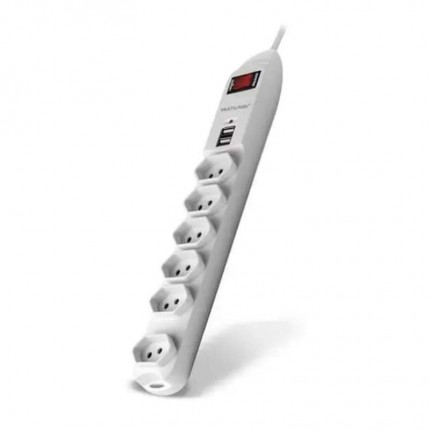 FILTRO LINHA MULTILAS.6T+2USB 3PBR WI251