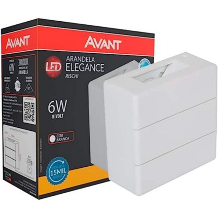 ARANDELA AVANT ELEGANCE RISCH(BR)3000K