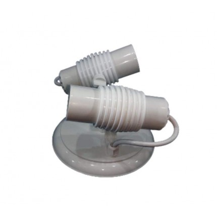 SPOT RADIAL SIRIUS PVC ASPIR.P/2L BR3008