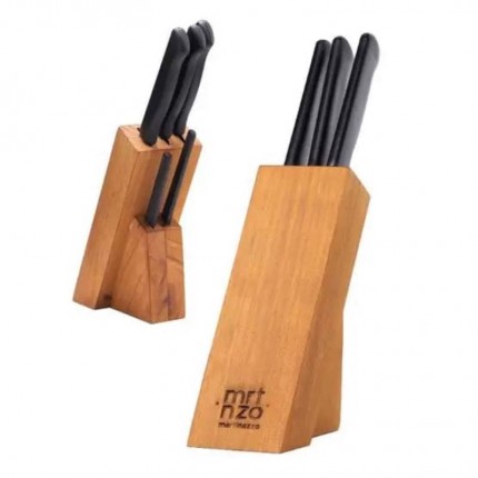 CONJ.FACAS 06PC(CEPO MADEI)PT 30506 MART