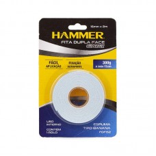 49817 - FITA DUPLA FACE(ESP)15MMX02M HAMMER AZ