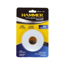 49819 - FITA DUPLA FACE(ESP)25MMX02M HAMMER AZ