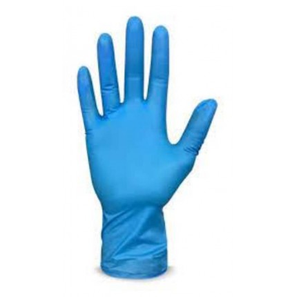 LUVA VINIL BETTANIN C/PO AZ P C/100PC