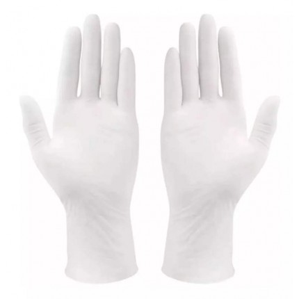 LUVA VINIL BETTANIN S/PO BR P C/100PC