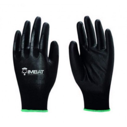 LUVA PANO IMBAT PU PT BPUP( 9)G