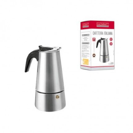 CAFETEIRA ITALIAN.HAUSK.02X.INOX CAFT010