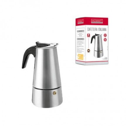 CAFETEIRA ITALIAN.HAUSK.09X.INOX CAFT013