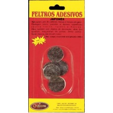 50131 - FELTRO ADESIVO OVERT.JAP.RD.2,5CM C/08PT