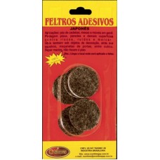 50133 - FELTRO ADESIVO OVERT.JAP.RD.3,5CM C/08PT
