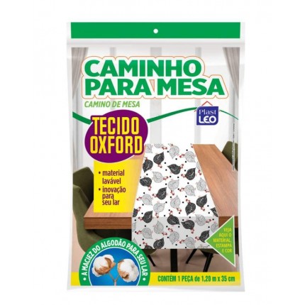 CAMINHO P/MESA 120CMX35CM PLAST-LEO 225