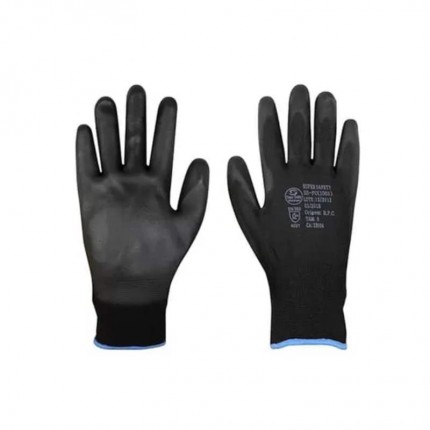 LUVA PANO SUPERSAF.PU PT TAM.9(G)1003