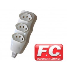 50571 - TOMADA BARRA F.C BR 3P CART.20A TRIP3918
