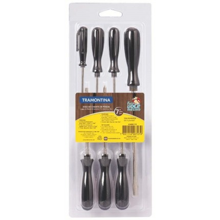 KIT FENDA TRAMONTINA 07PC 43408/115 (PT)