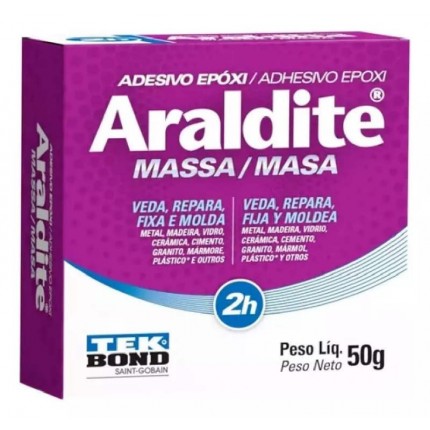 MASSA EPOXI ARALDITE 050G TEKBOND