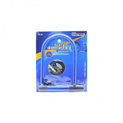 TRAVA ANTIFURTO WEST.U-LOCK180X230 TR-30