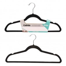 51058 - CABIDE ROUPA WEST.VELUD.C/2 45CM CB729PT