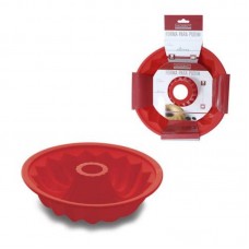 51070 - FORMA P/PUDIM SILIC.HAUSK.25,5X6,5 004VM