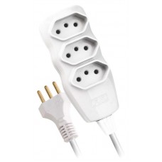 51205 - EXTENSAO F.C.PP(3P)01,5M BRANCA 26284