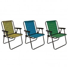 51252 - CADEIRA PRAIA MOR ACO XADREZ SORT 2050